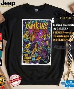 Official Blink 182 Aug 13 2024 Schottenstein Center In Columbus OH Poster T Shirt