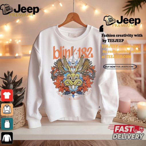 Official Blink 182 Toronto, ON August 15 2024 Event Shirt