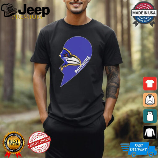 Official Blue Jay Partners Half Heart Shirt