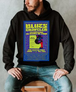 Official Blues Traveler Celeb 30 Years Of Four Tour 2024 Poster Shirt