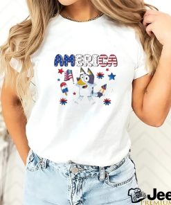 Official Bluey America 4th Of July 2024 Shirt