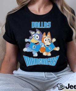 Official Bluey Dallas Mavericks Basketball Shirt