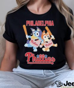 Official Bluey Philadelphia Phillies Baseball Shirt