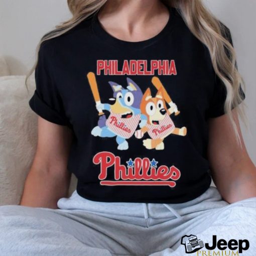 Official Bluey Philadelphia Phillies Baseball Shirt