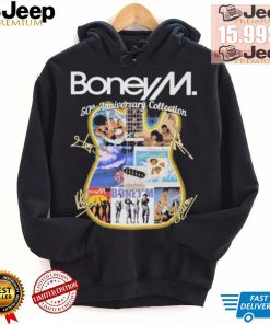 Official Boney M 50th Anniversary Collection Signatures shirt