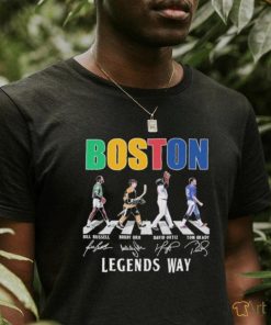 Official Boston Celtics Bill Russell Bruins Bobby Orr Red Sox Ortiz Patriots Tom Brady T Shirt