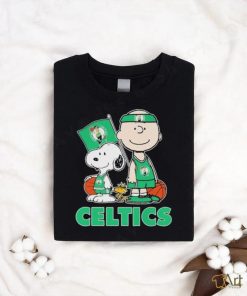 Official Boston Celtics Snoopy Charlie Brown Friends Peanuts shirt