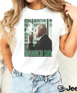 Official Boston Celtics World Champions Banner 18 Graphic Shirt