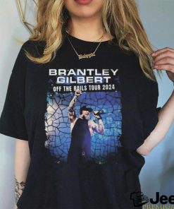 Official Brantley Gilbert Off The Rails Tour 2024 t shirt