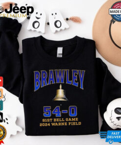 Official Brawley Wildcats 81st Bell Game 2024 Warne Field 54 – 0 t shirt