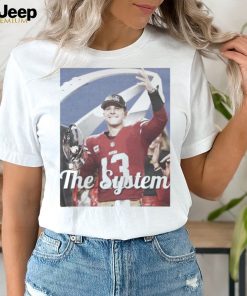 Official Brock purdy san francisco 49ers the system shirt