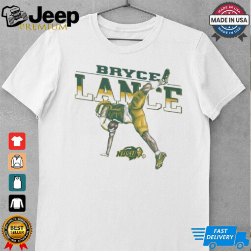 Official Bryce Lance North Dakota State Bison football Signature t shirt