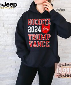 Official Buckeye for Trump vance 2024 jd vance Ohio VP T shirt