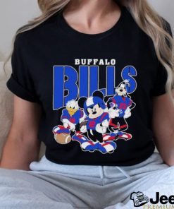 Official Buffalo Bills Mickey Donald Duck And Goofy Football Team 2024 T shirt