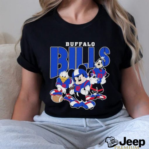 Official Buffalo Bills Mickey Donald Duck And Goofy Football Team 2024 T shirt