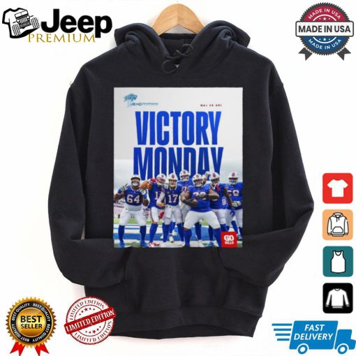 Official Buffalo Bills Victory Monday WK1 Vs Ari Go Bills Poster t shirt