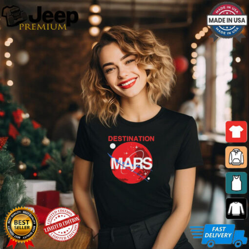 Official Buzz Aldrin Destination Mars Shirt