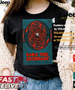 Official Cage The Elephant Aug 10 2024 Canada Life Centre in Winnipeg MB Poster Unisex T Shirt