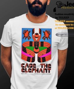 Official Cage The Elephant Aug 2 2024 Ameris Bank Amphitheatre Alpharetta GA Poster Shirt