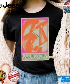 Official Cage The Elephant Riverbend Music Center In Cincinnati OH August 30 2024 Poster shirt