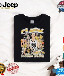 Official Caitlin Clark All Time Scoring Leader Player Basketball Iowa Hawkeyes Shirt