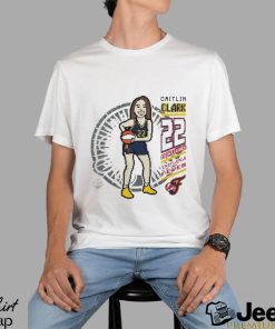 Official Caitlin Clark Indiana Fever Stadium Essentials Youth Player 8 Bit Shirt