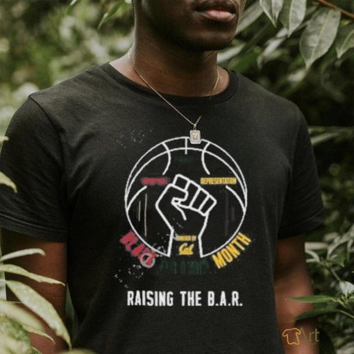 Official Cal Women’s Basketball Black History Month Raising The B.A.R T Shirt