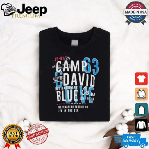 Official Camp David The Bahamas Blue Crew Keep The Ocean Fascinating World Of Life In The Sea T Shirt