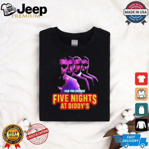 Official Can You Survive Five Nights At Diddy’s House shirt