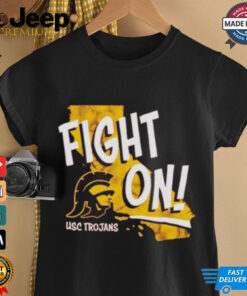 Official Cardinal USC Trojans Fight On T Shirt