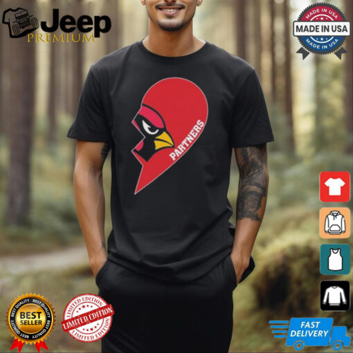 Official Cardinals Partners Half Heart Shirt