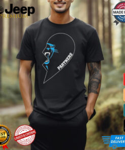 Official Carolina Panthers Partners Half Heart Shirt