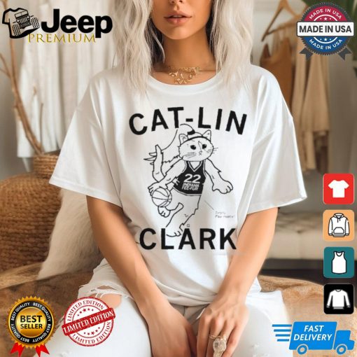 Official Cat lin clark T shirt