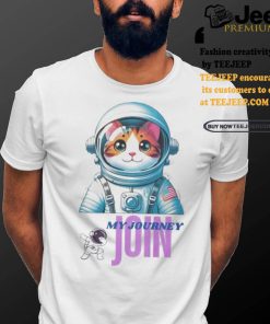 Official Cat my journey join shirt