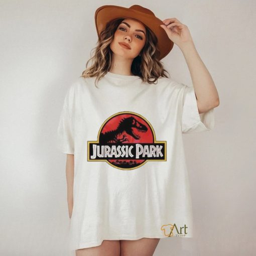 Official Cavitycolors jurassic park retro icon T shirt