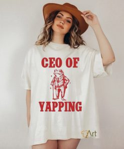 Official Ceo Of Yapping Frog T shirt