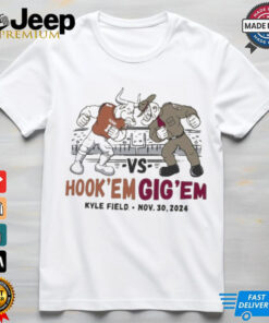 Official Champion Texas A&M Aggies vs. Texas Longhorns 2024 Lone Star Showdown Matchup NCAA Kyle Field Nov 30 t shirt