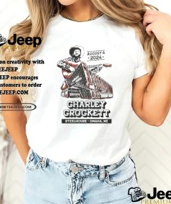 Official Charley Crockett Aug 4 2024 Omaha NE Shirt