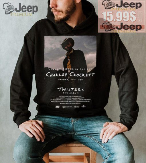 Official Charley crockett ghost riders in the sky from twisters movie the album shirt