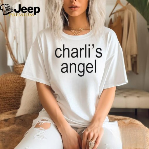 Official Charli’s Angel white black 2024 t shirt