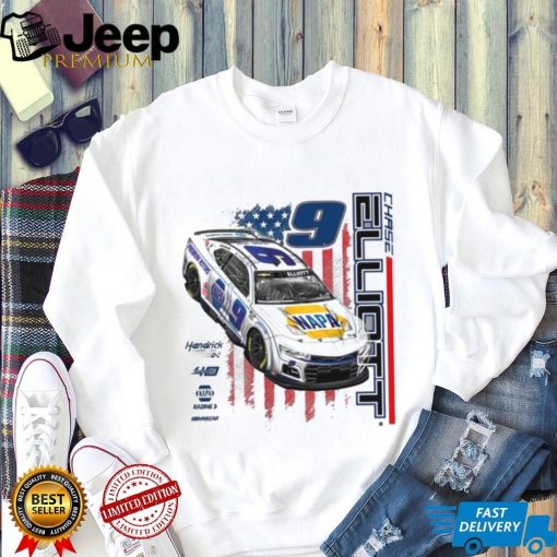 Official Chase Elliott #9 2024 NAPA Flag shirt