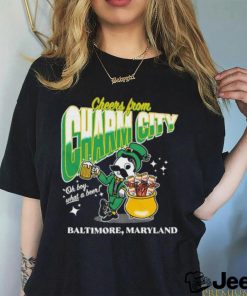 Official Cheers from Charm City oh boy what a Beer Baltimore, Maryland shirt