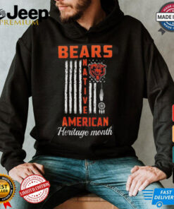 Official Chicago Bears Native American Heritage Month 2024 Shirt