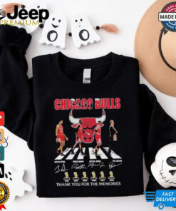 Official Chicago Bulls NBA Thank You For The Memories T Shirt