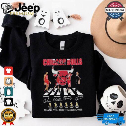 Official Chicago Bulls NBA Thank You For The Memories T Shirt