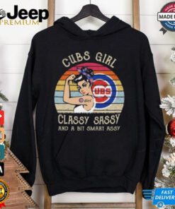 Official Chicago Cubs Girl Classy Sassy And A Bit Smart Assy 2024 Shirt