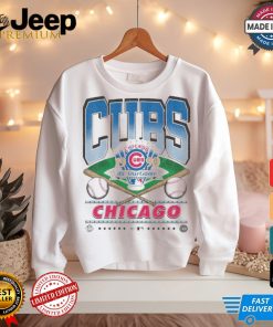 Official Chicago Cubs White Straight Shot 47 Franklin Fashion Shirt