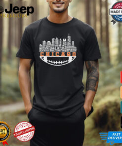 Official Chicago Text City Basketball Shirt