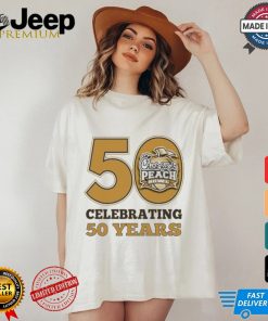 Official Chick Fil A PEach Bowl Celebrating 50 years shirt