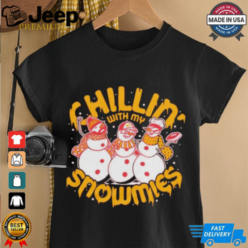 Official Chiefs Chillin’ With My Snowmies Christmas Shirt